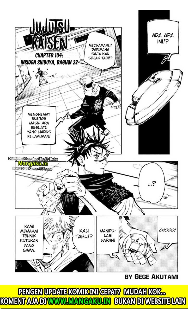 Jujutsu Kaisen Chapter 104 Gambar 2