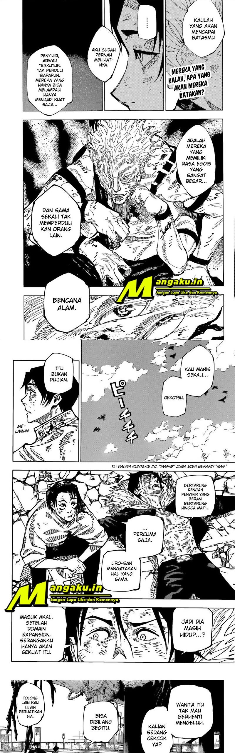 Jujutsu Kaisen Chapter 181 Gambar 3