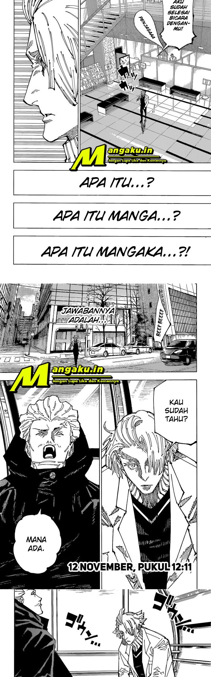 Jujutsu Kaisen Chapter 181 Gambar 8