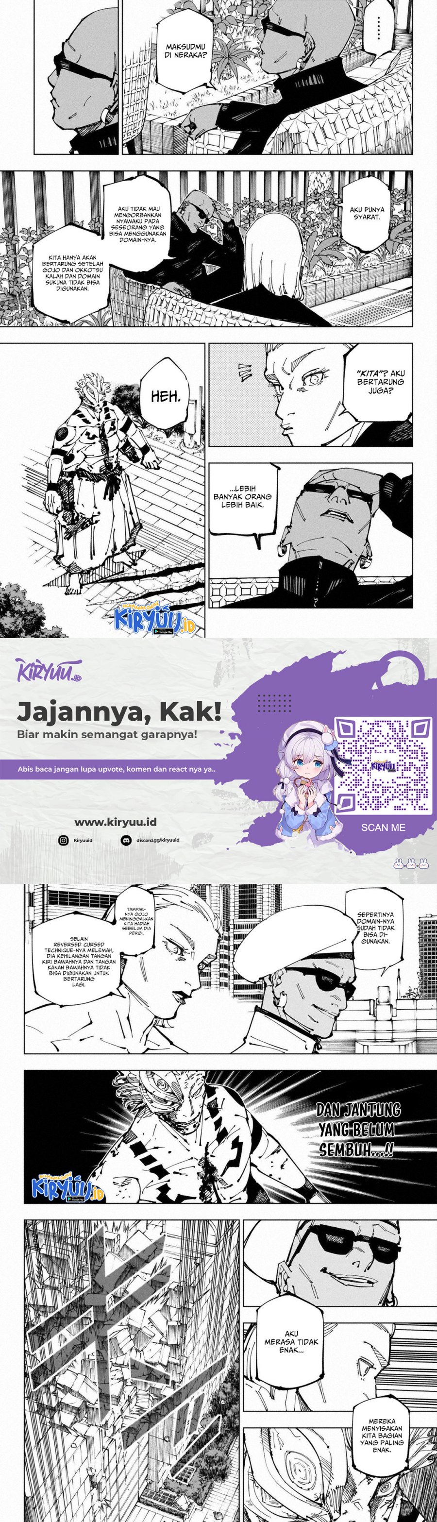 Jujutsu Kaisen Chapter 255 Gambar 6