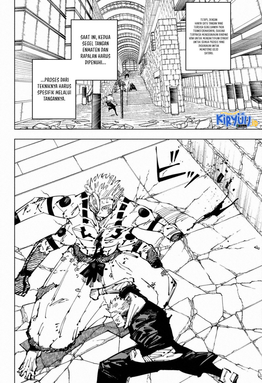 Jujutsu Kaisen Chapter 255 Gambar 16
