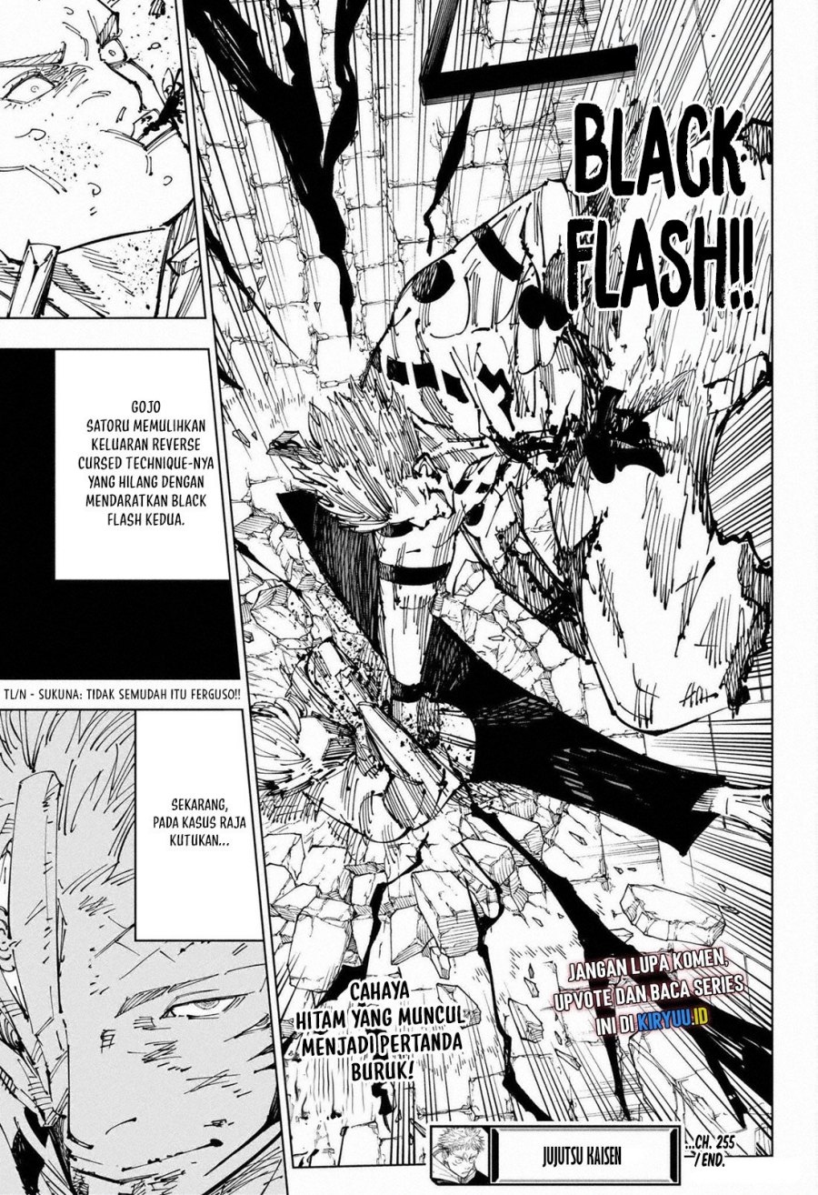 Jujutsu Kaisen Chapter 255 Gambar 19