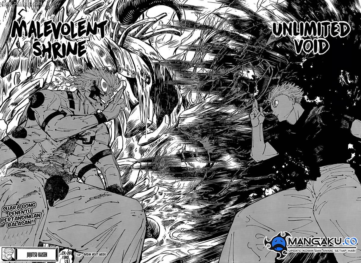 Jujutsu Kaisen Chapter 261 Gambar 17