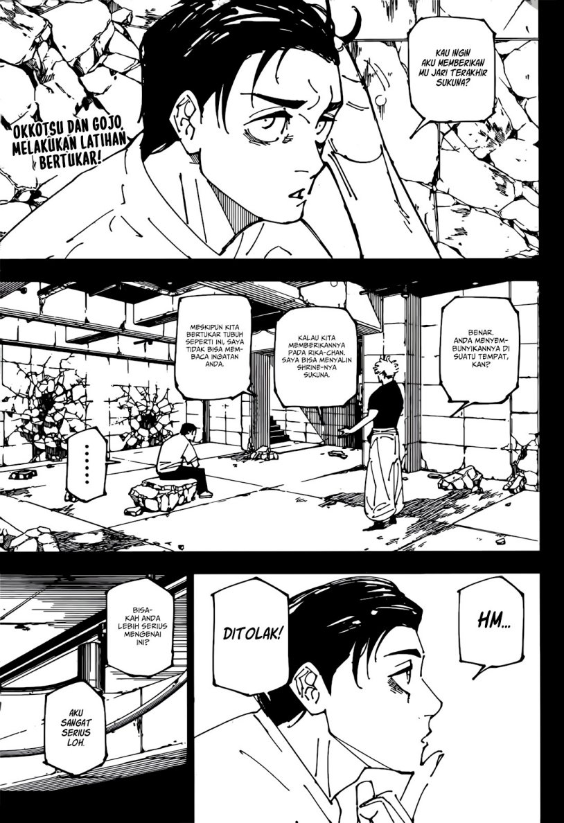 Jujutsu Kaisen Chapter 267 Gambar 4