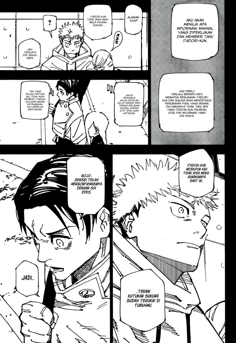 Jujutsu Kaisen Chapter 267 Gambar 8