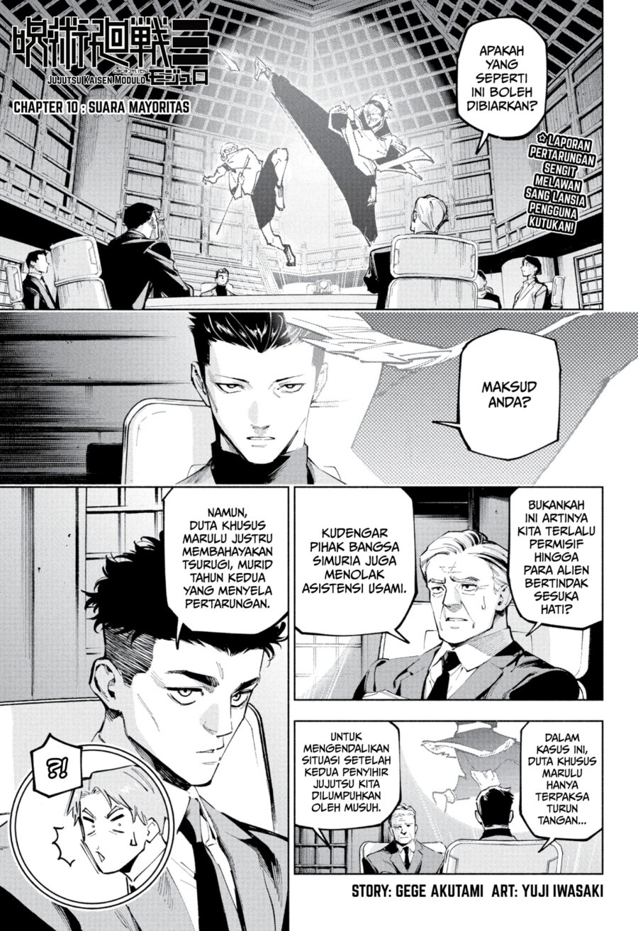 Jujutsu Kaisen Modulo Chapter 10 Gambar 1