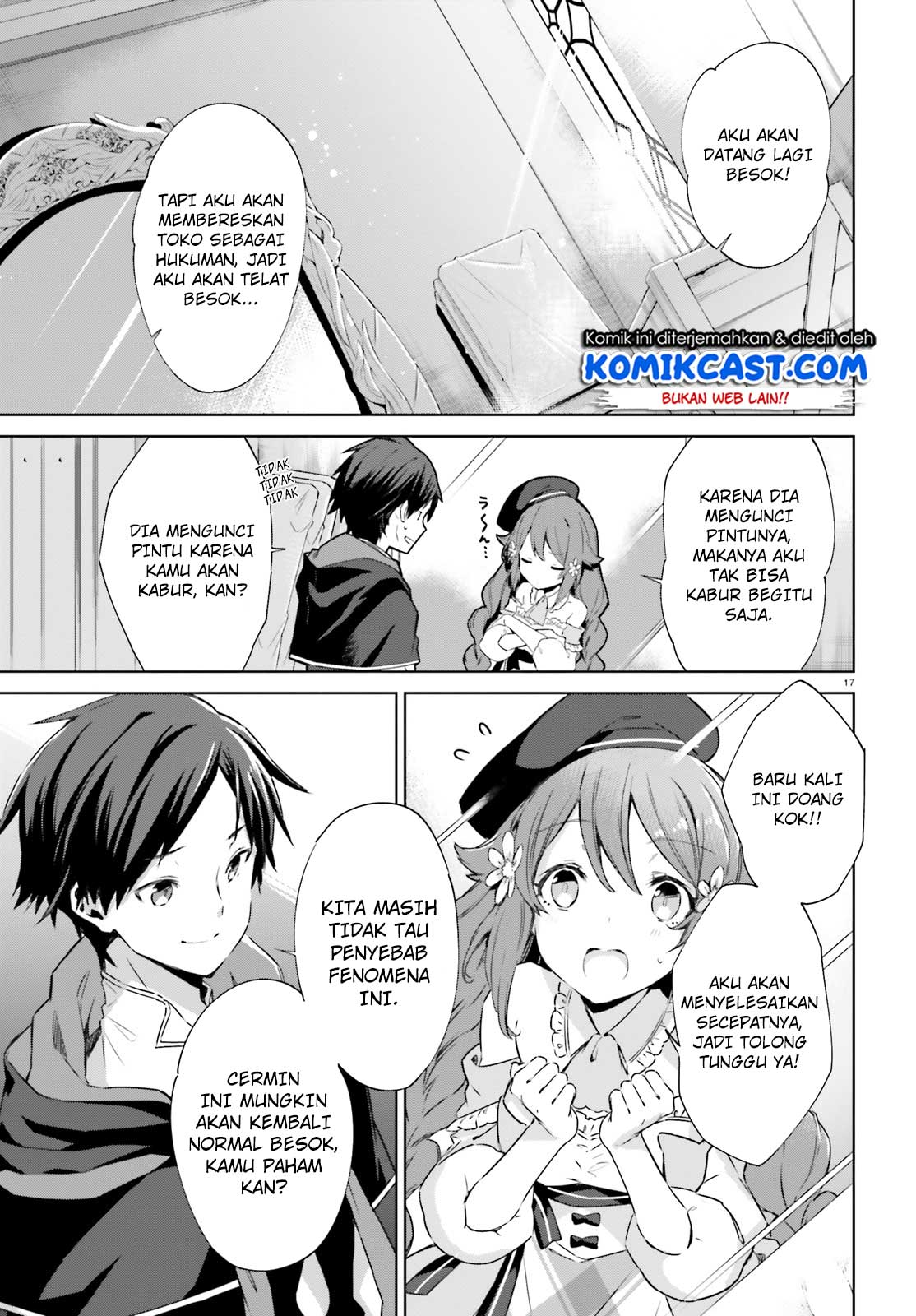 Kagami no Mukou no Saihate Toshokan: Kou no Yuusha to Itsuwari no Maou Chapter 02 Gambar 18