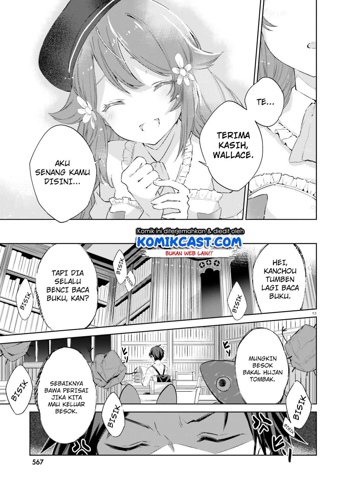 Kagami no Mukou no Saihate Toshokan: Kou no Yuusha to Itsuwari no Maou Chapter 03 Gambar 14