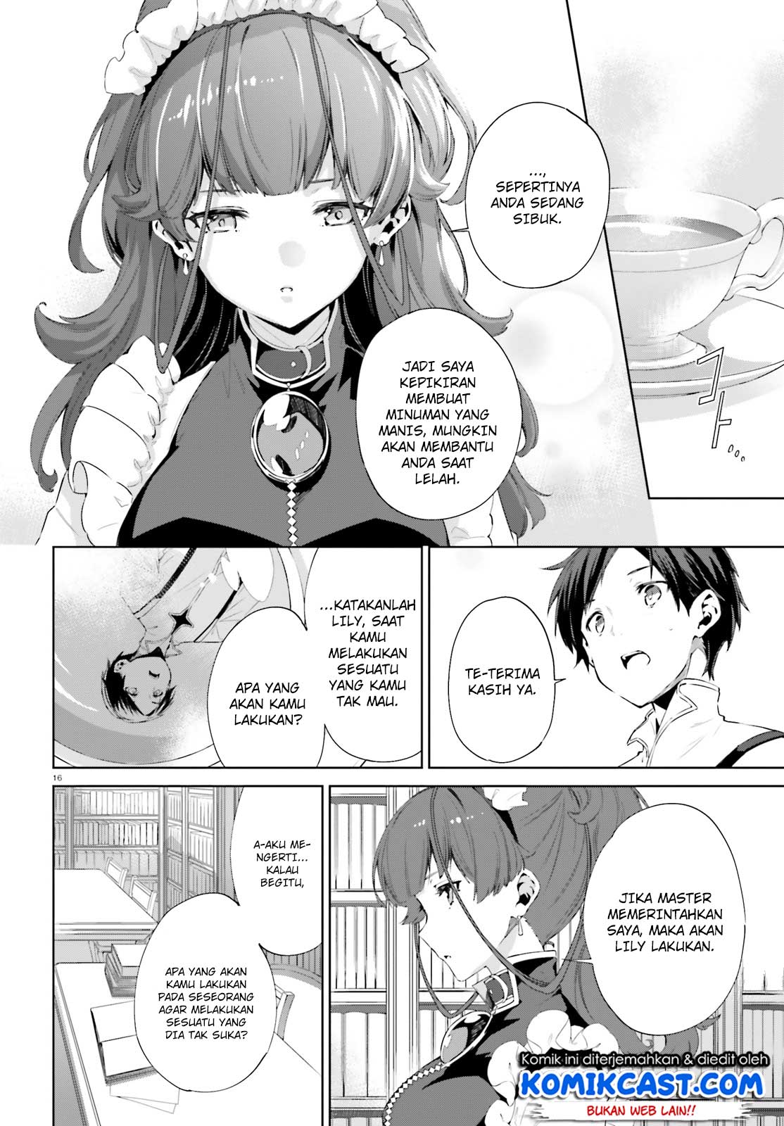 Kagami no Mukou no Saihate Toshokan: Kou no Yuusha to Itsuwari no Maou Chapter 03 Gambar 17