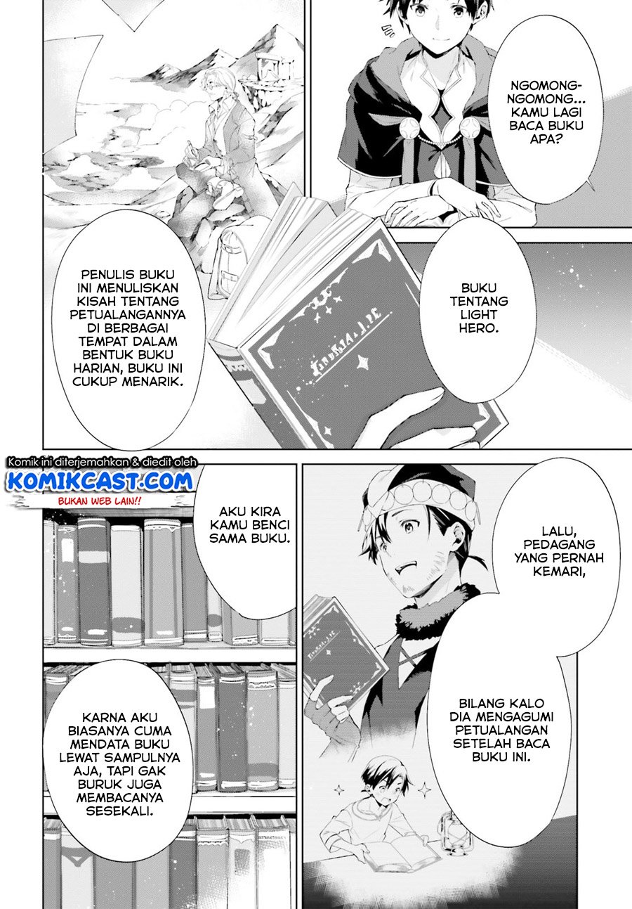 Kagami no Mukou no Saihate Toshokan: Kou no Yuusha to Itsuwari no Maou Chapter 06 Gambar 5