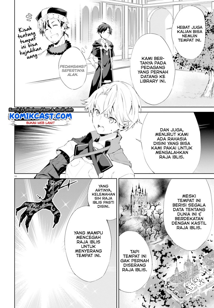 Kagami no Mukou no Saihate Toshokan: Kou no Yuusha to Itsuwari no Maou Chapter 06 Gambar 16