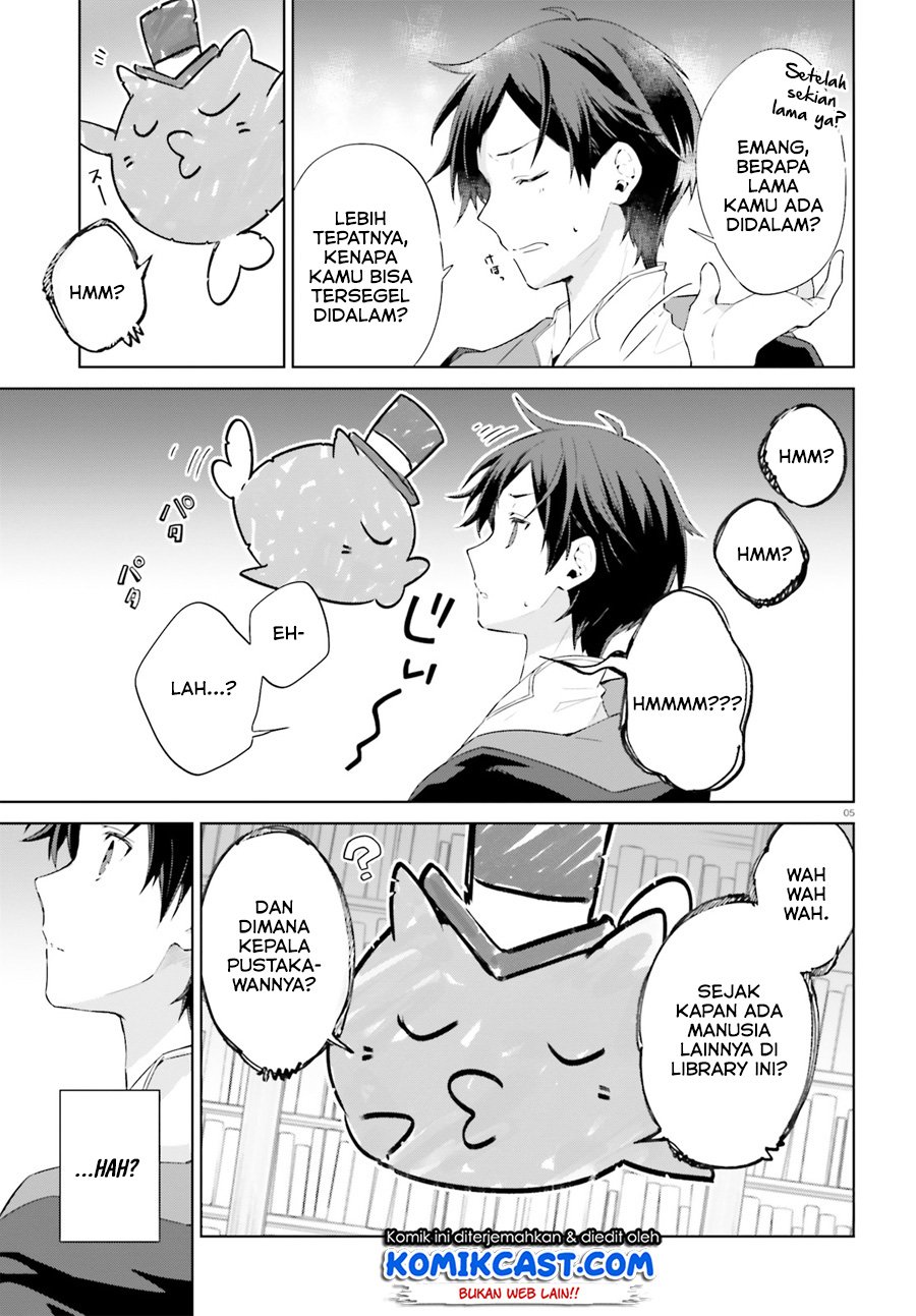 Kagami no Mukou no Saihate Toshokan: Kou no Yuusha to Itsuwari no Maou Chapter 08 Gambar 6