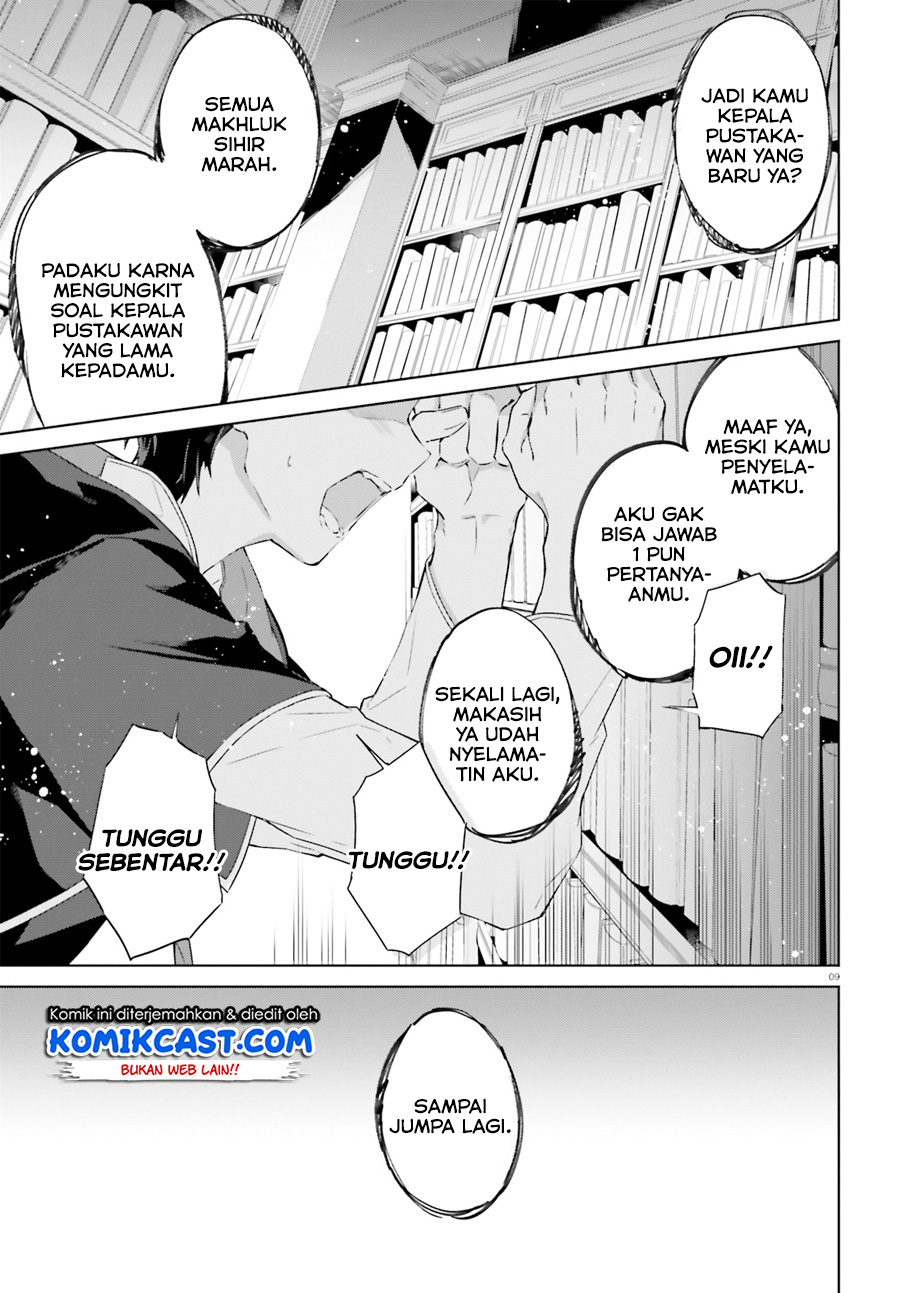 Kagami no Mukou no Saihate Toshokan: Kou no Yuusha to Itsuwari no Maou Chapter 08 Gambar 10