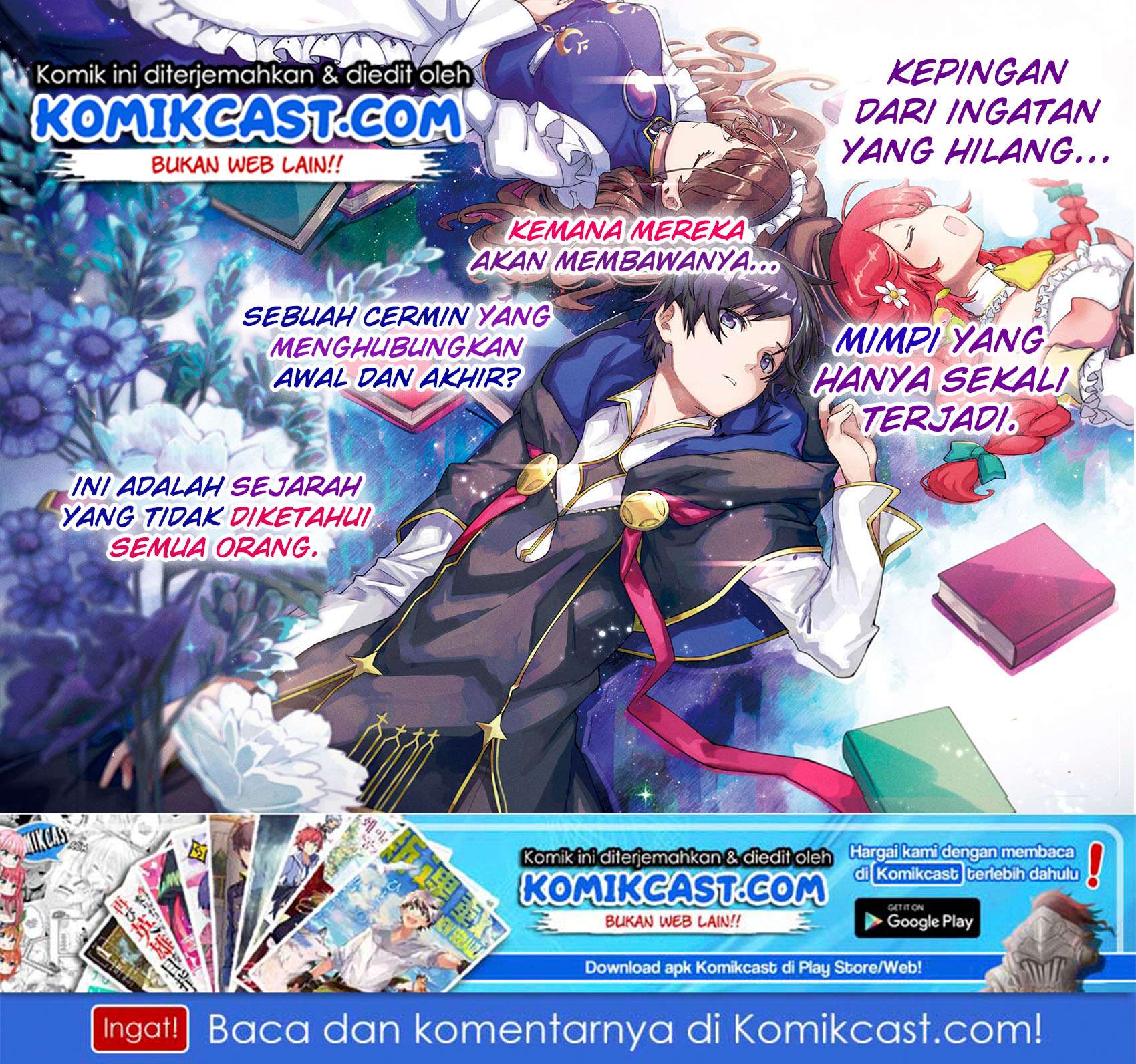 Kagami no Mukou no Saihate Toshokan: Kou no Yuusha to Itsuwari no Maou Chapter 09 Gambar 1