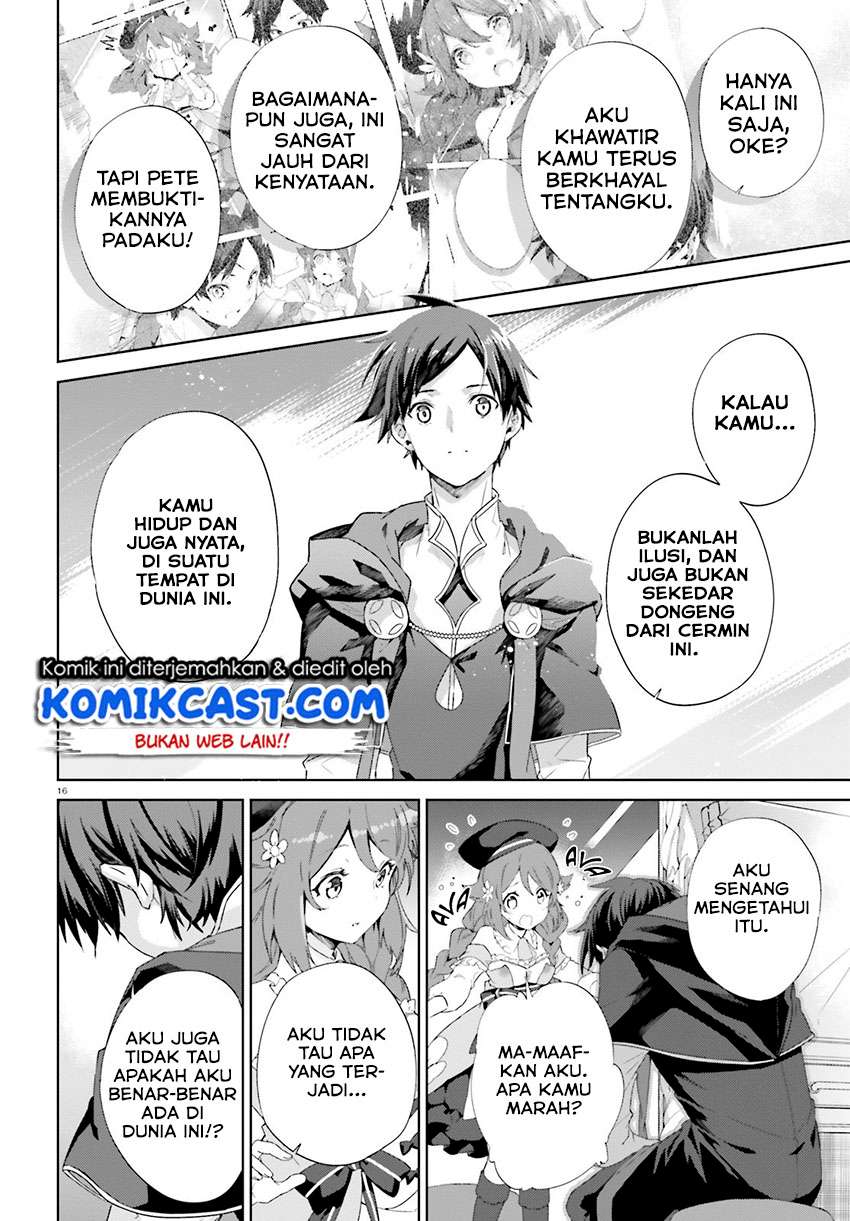 Kagami no Mukou no Saihate Toshokan: Kou no Yuusha to Itsuwari no Maou Chapter 09 Gambar 14