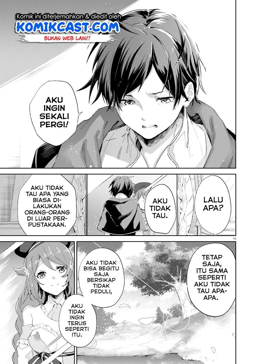 Kagami no Mukou no Saihate Toshokan: Kou no Yuusha to Itsuwari no Maou Chapter 09 Gambar 17
