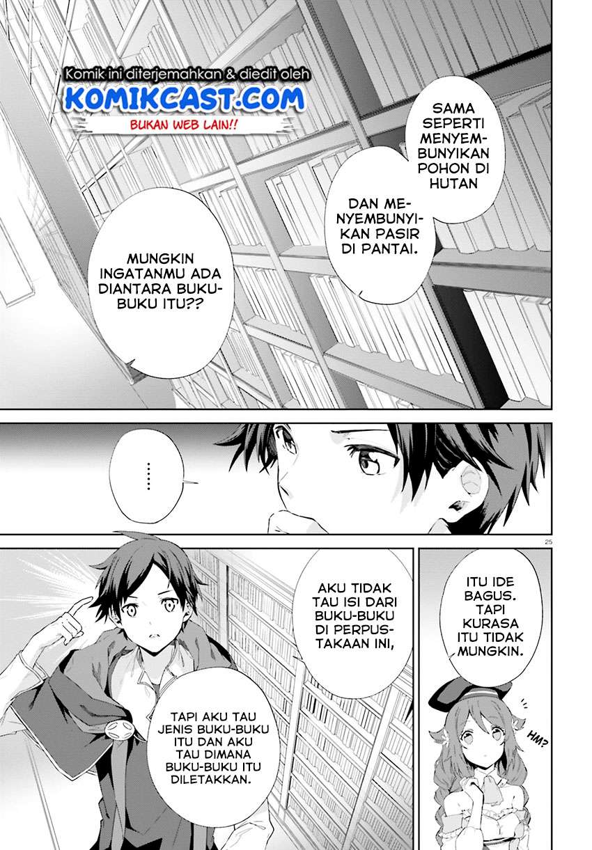 Kagami no Mukou no Saihate Toshokan: Kou no Yuusha to Itsuwari no Maou Chapter 09 Gambar 23