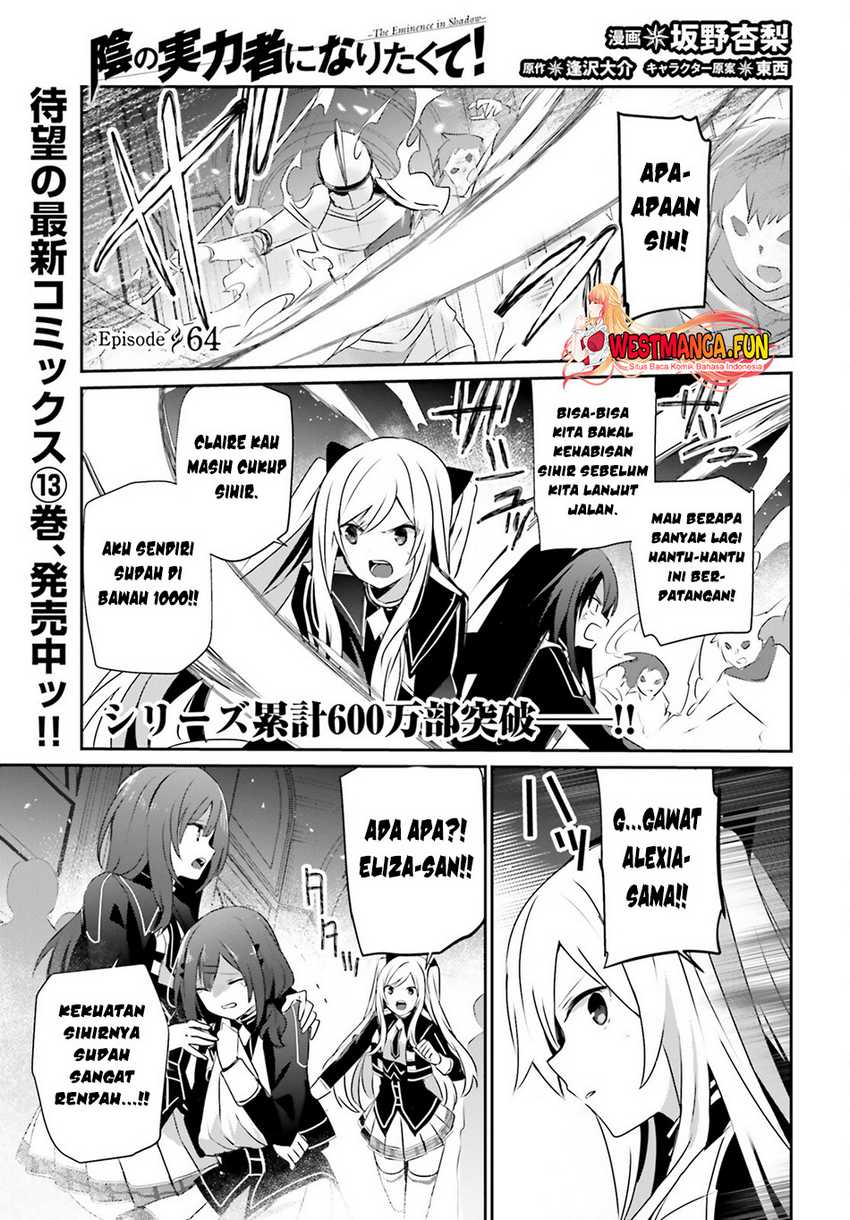 Kage no Jitsuryokusha ni Naritakute Chapter 64 Gambar 4