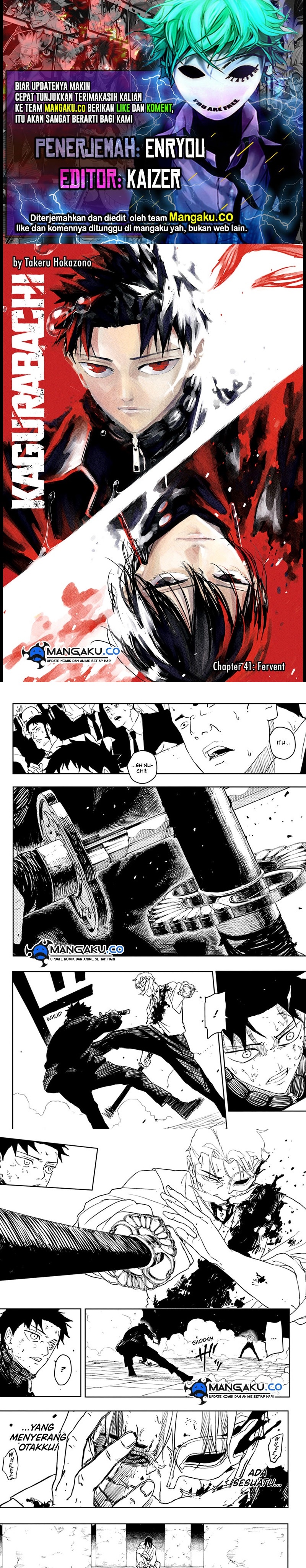 Kagurabachi Chapter 41 Gambar 1