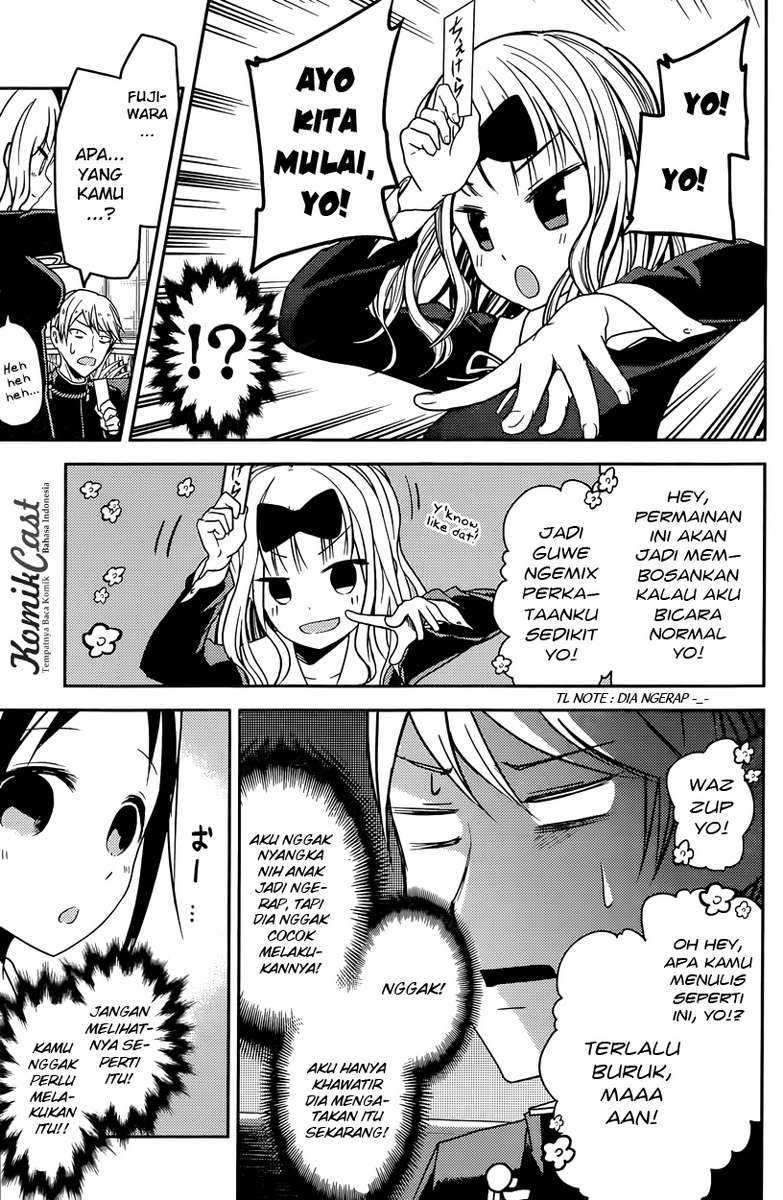 Kaguya-sama wa Kokurasetai: Tensai-tachi no Renai Zunousen Chapter 18 Gambar 8