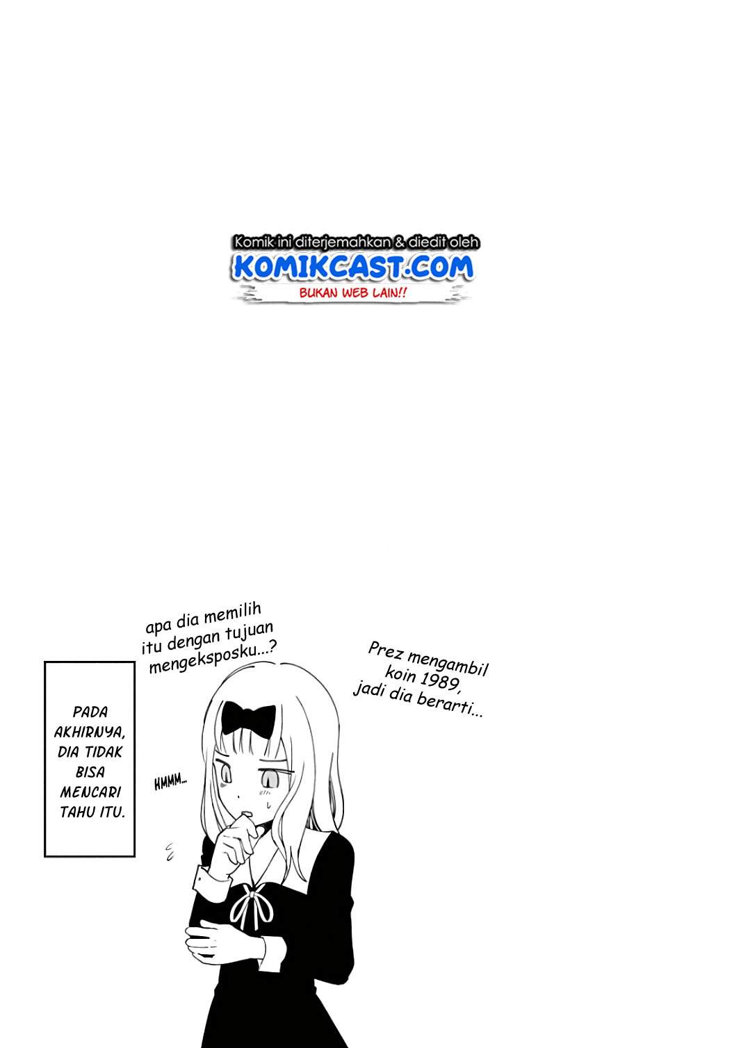 Kaguya-sama wa Kokurasetai: Tensai-tachi no Renai Zunousen Chapter 101.5 Gambar 9