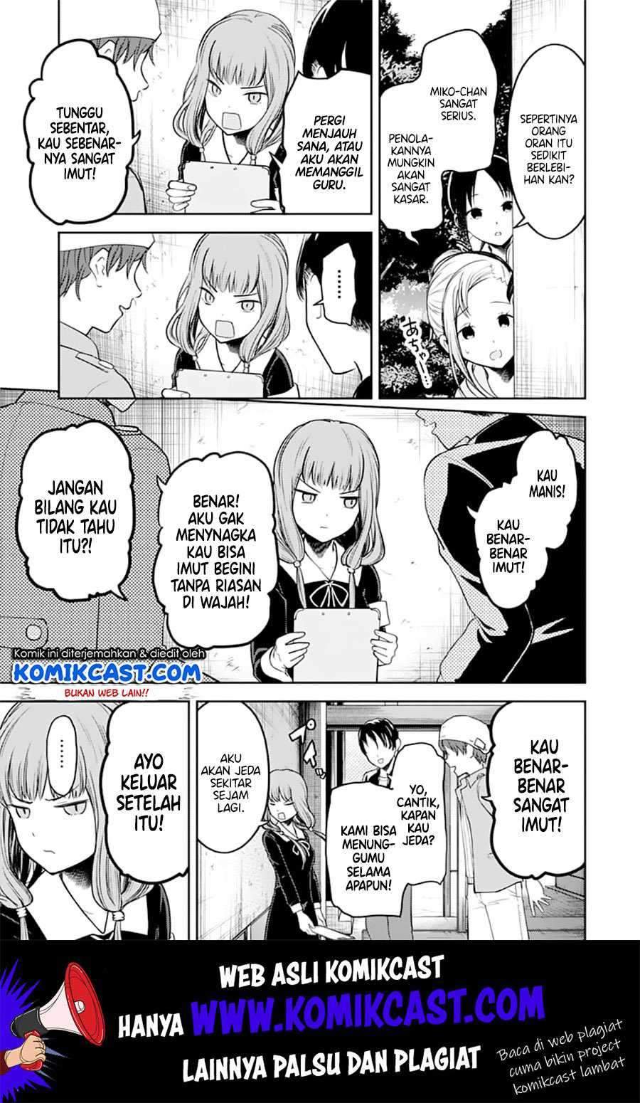 Kaguya-sama wa Kokurasetai: Tensai-tachi no Renai Zunousen Chapter 130 Gambar 16