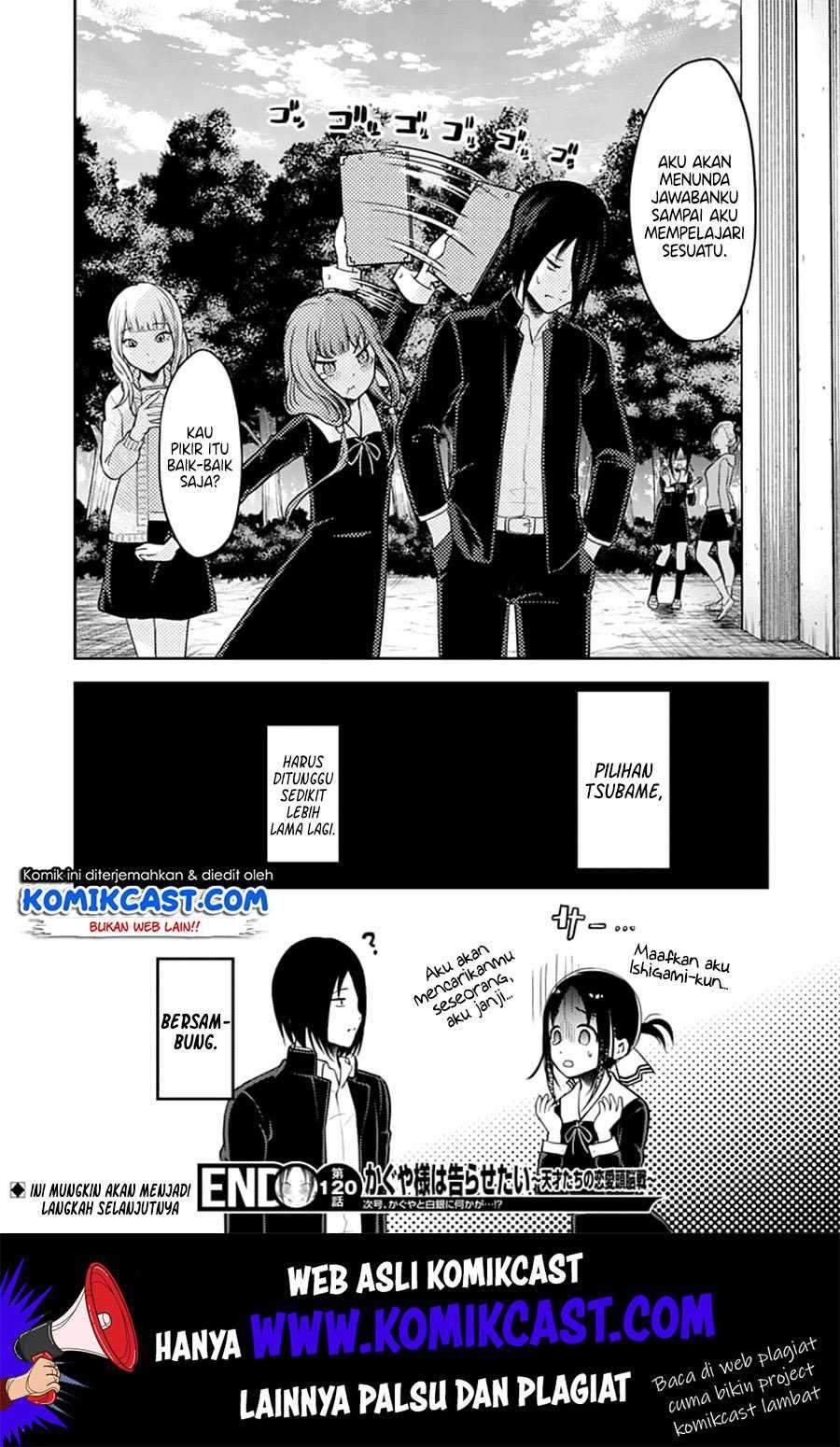 Kaguya-sama wa Kokurasetai: Tensai-tachi no Renai Zunousen Chapter 130 Gambar 19