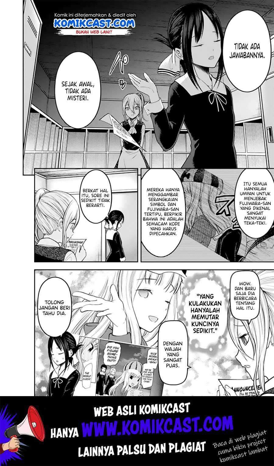 Kaguya-sama wa Kokurasetai: Tensai-tachi no Renai Zunousen Chapter 134 Gambar 9