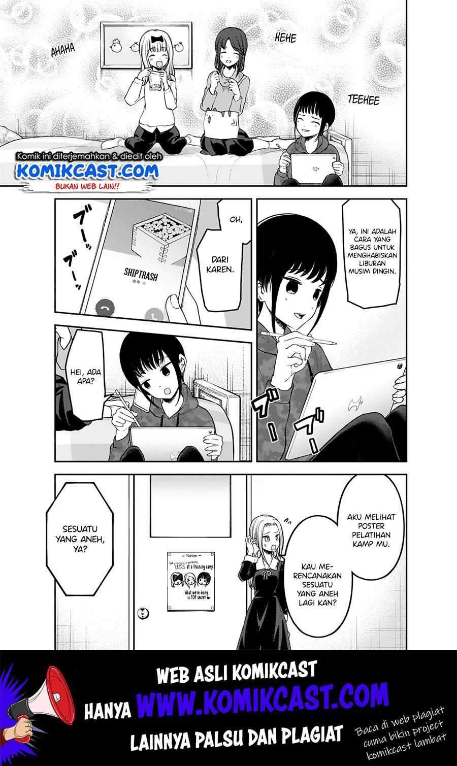Kaguya-sama wa Kokurasetai: Tensai-tachi no Renai Zunousen Chapter 171 Gambar 6
