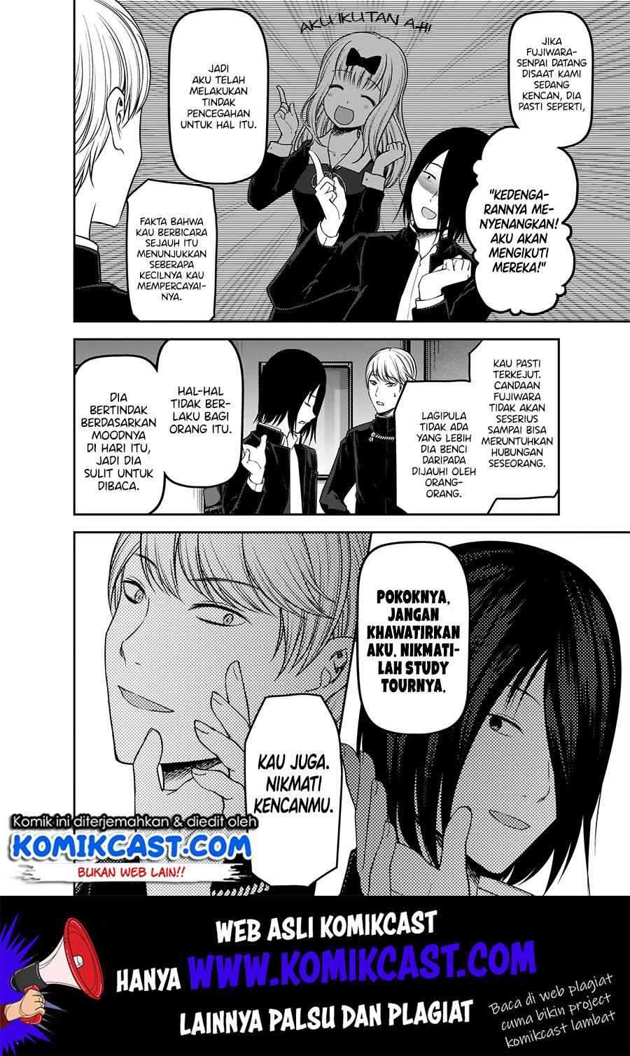 Kaguya-sama wa Kokurasetai: Tensai-tachi no Renai Zunousen Chapter 178 Gambar 5