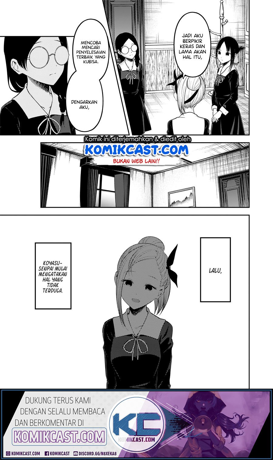 Kaguya-sama wa Kokurasetai: Tensai-tachi no Renai Zunousen Chapter 192 Gambar 10
