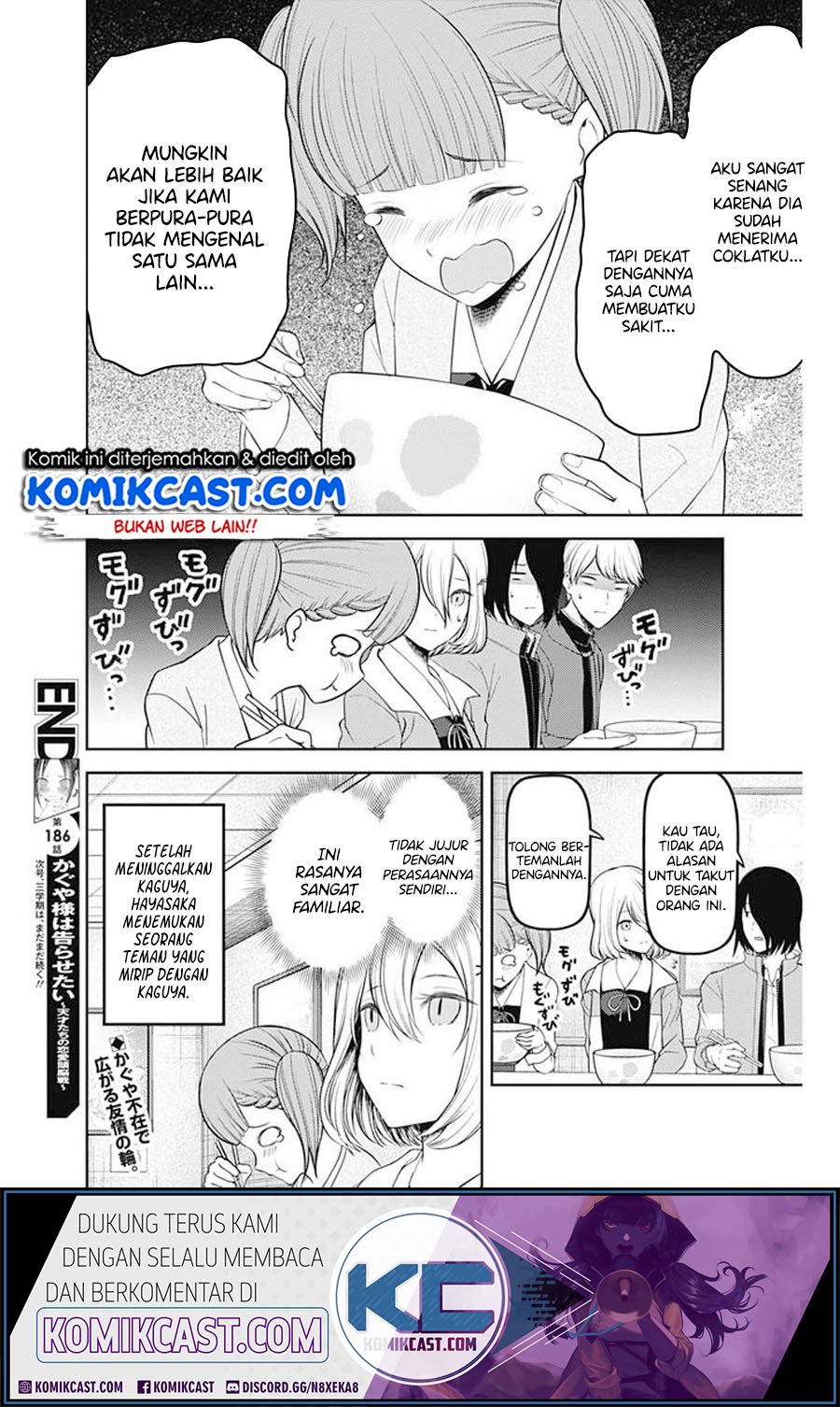 Kaguya-sama wa Kokurasetai: Tensai-tachi no Renai Zunousen Chapter 196 Gambar 19