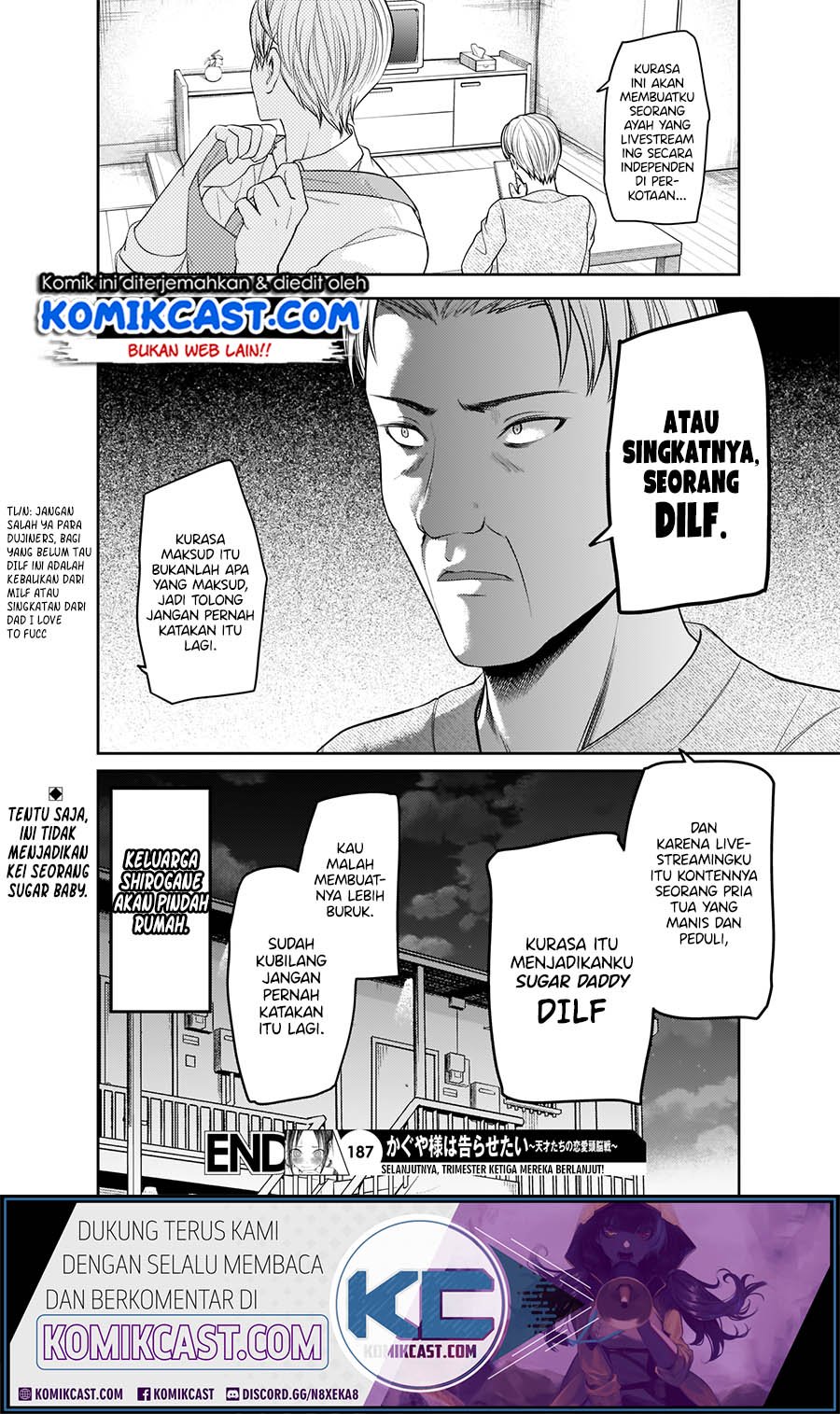 Kaguya-sama wa Kokurasetai: Tensai-tachi no Renai Zunousen Chapter 197 Gambar 19