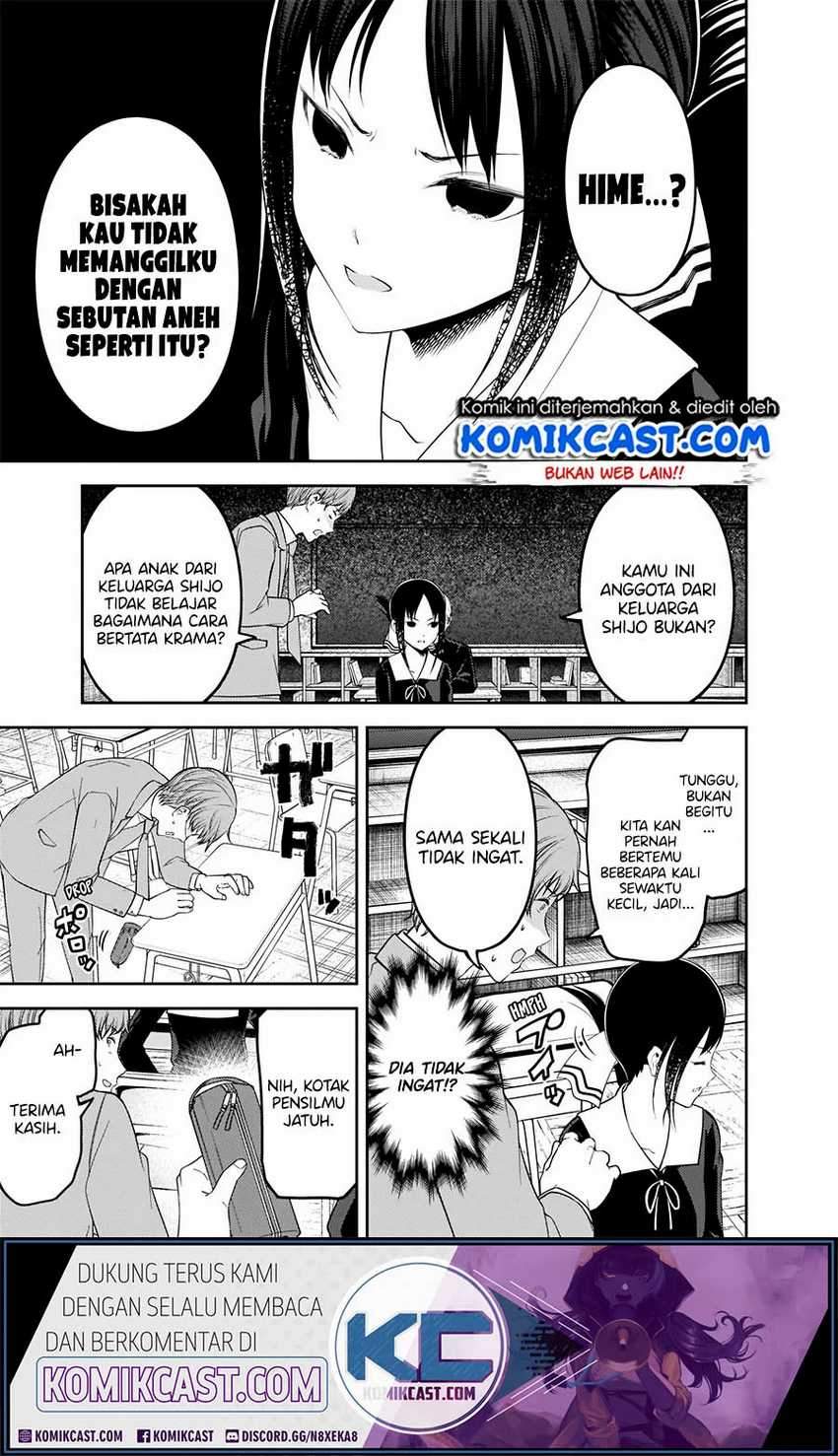 Kaguya-sama wa Kokurasetai: Tensai-tachi no Renai Zunousen Chapter 212HQ Gambar 8