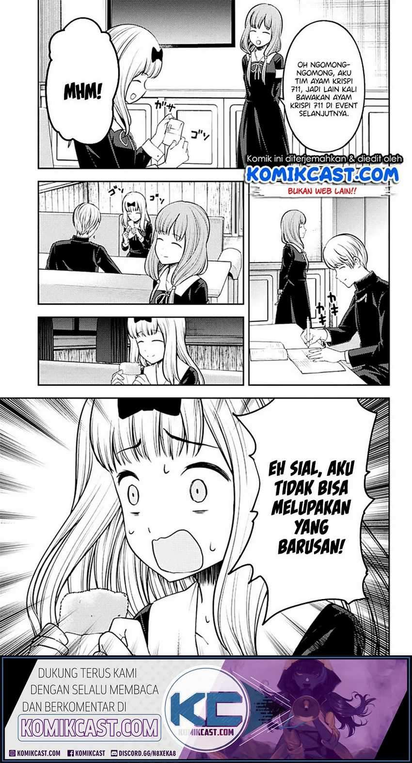 Kaguya-sama wa Kokurasetai: Tensai-tachi no Renai Zunousen Chapter 213LQ Gambar 6