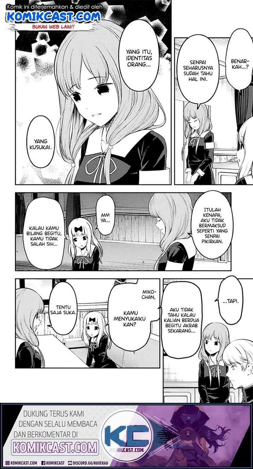 Kaguya-sama wa Kokurasetai: Tensai-tachi no Renai Zunousen Chapter 213LQ Gambar 9