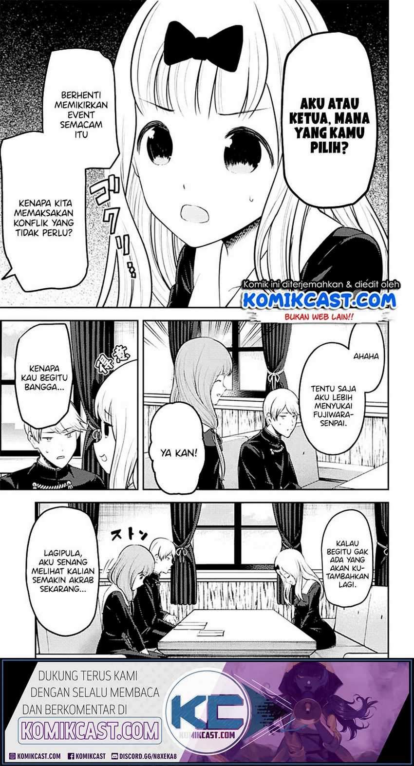 Kaguya-sama wa Kokurasetai: Tensai-tachi no Renai Zunousen Chapter 213LQ Gambar 10