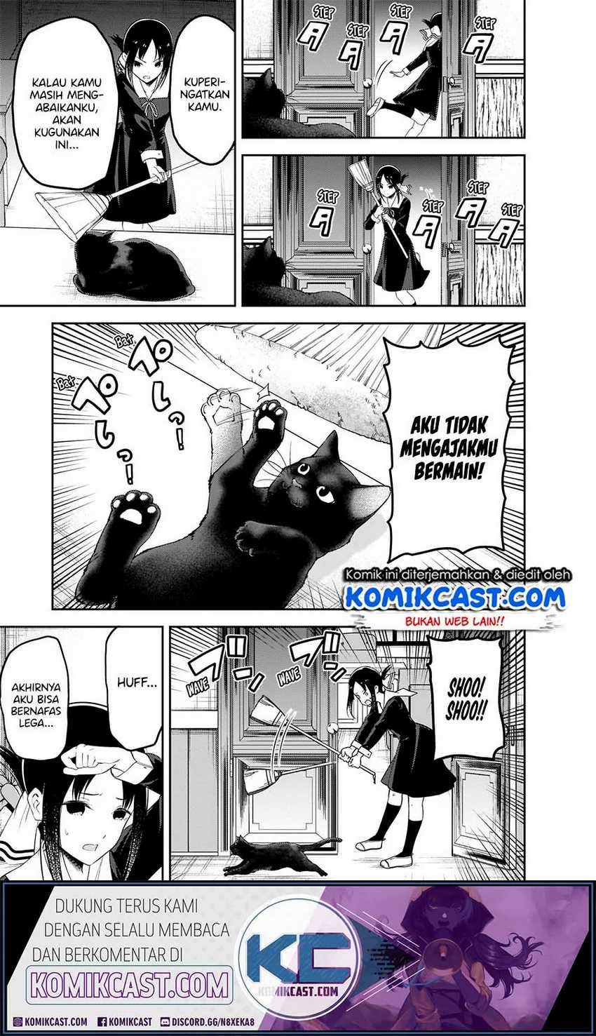 Kaguya-sama wa Kokurasetai: Tensai-tachi no Renai Zunousen Chapter 214HQ Gambar 8
