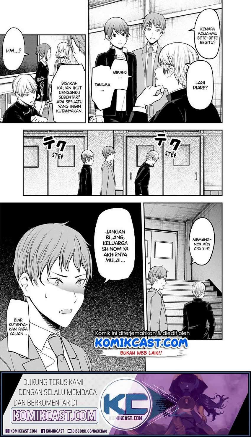Kaguya-sama wa Kokurasetai: Tensai-tachi no Renai Zunousen Chapter 215HQ Gambar 8