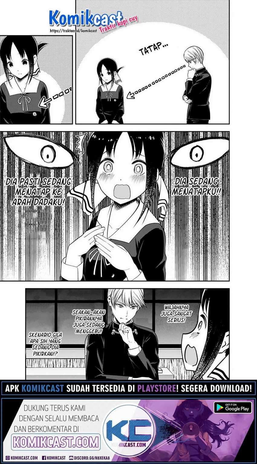 Kaguya-sama wa Kokurasetai: Tensai-tachi no Renai Zunousen Chapter 217 Gambar 9