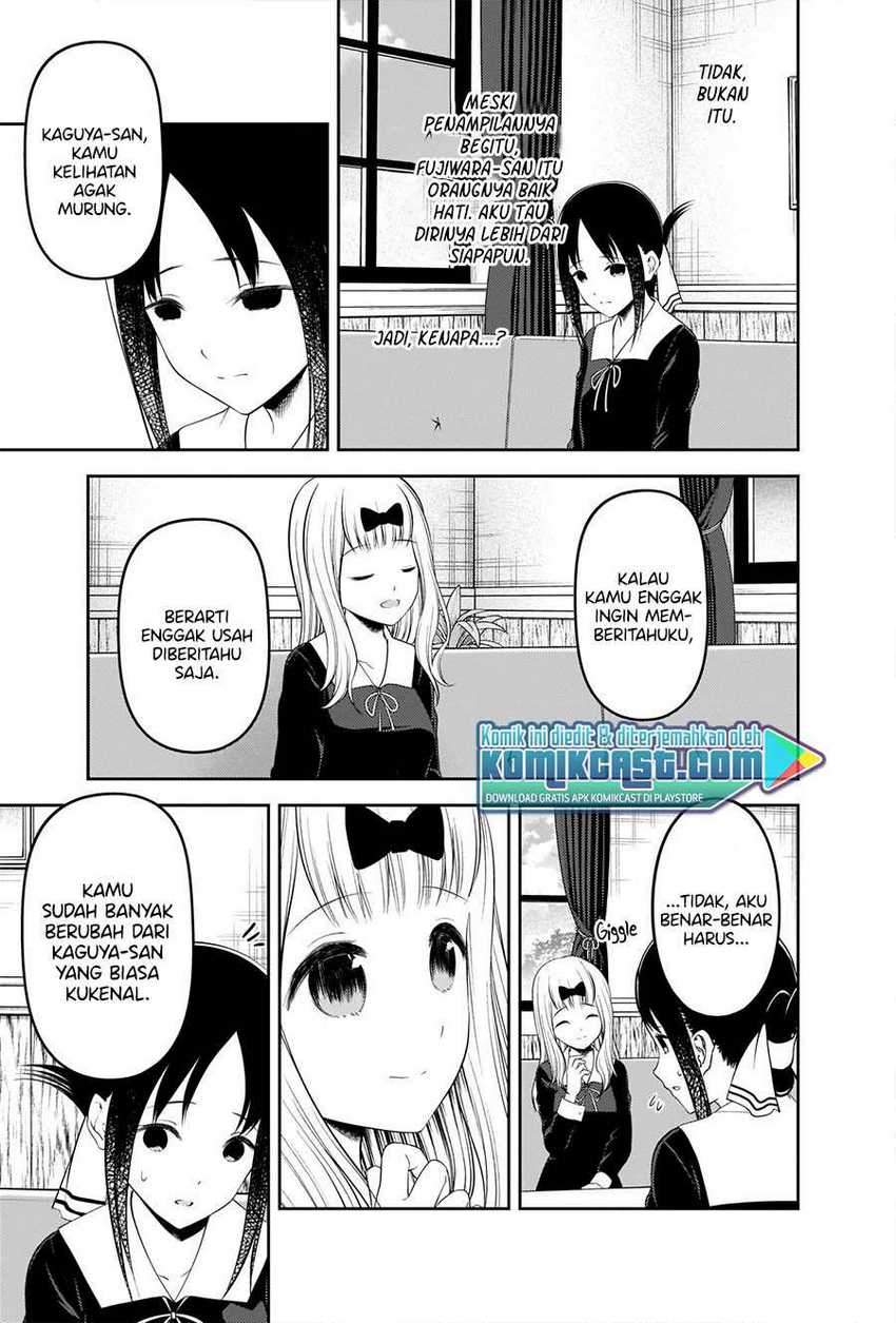Kaguya-sama wa Kokurasetai: Tensai-tachi no Renai Zunousen Chapter 222 Gambar 4