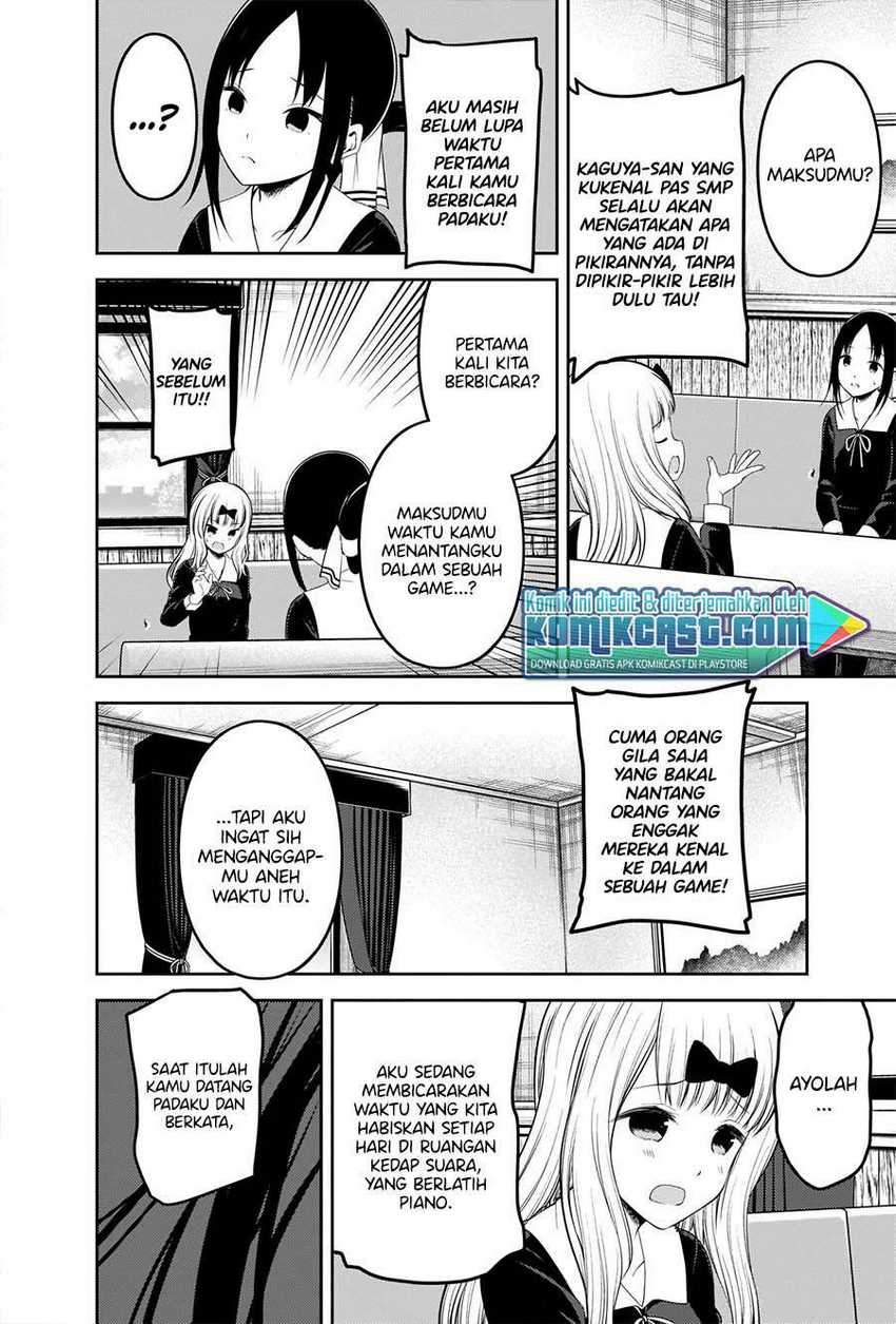 Kaguya-sama wa Kokurasetai: Tensai-tachi no Renai Zunousen Chapter 222 Gambar 5