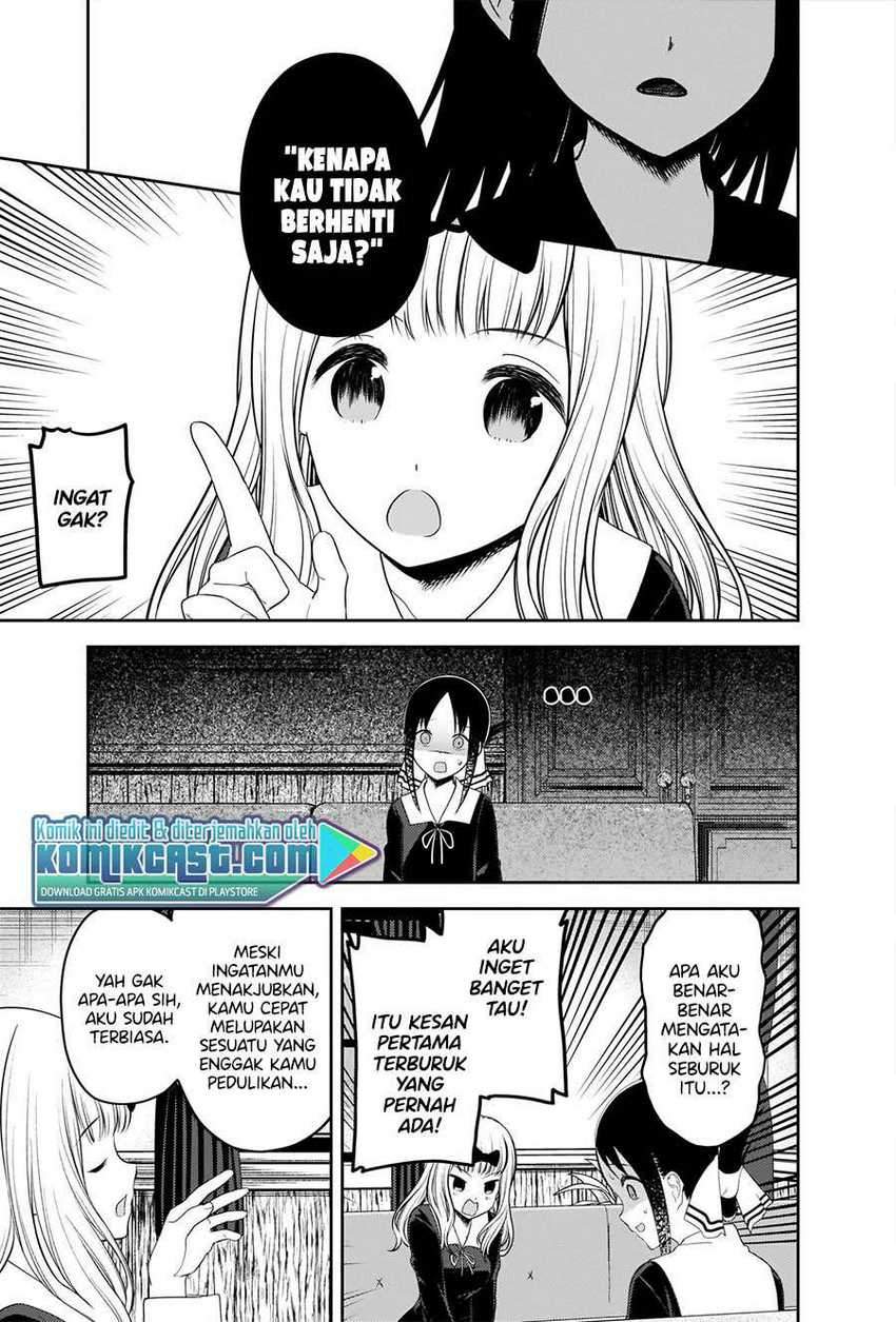 Kaguya-sama wa Kokurasetai: Tensai-tachi no Renai Zunousen Chapter 222 Gambar 6
