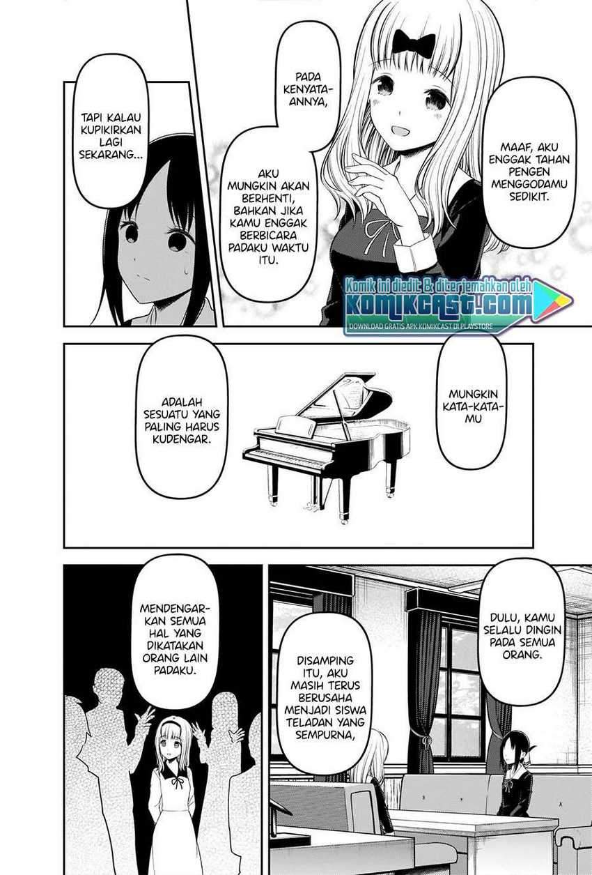 Kaguya-sama wa Kokurasetai: Tensai-tachi no Renai Zunousen Chapter 222 Gambar 9
