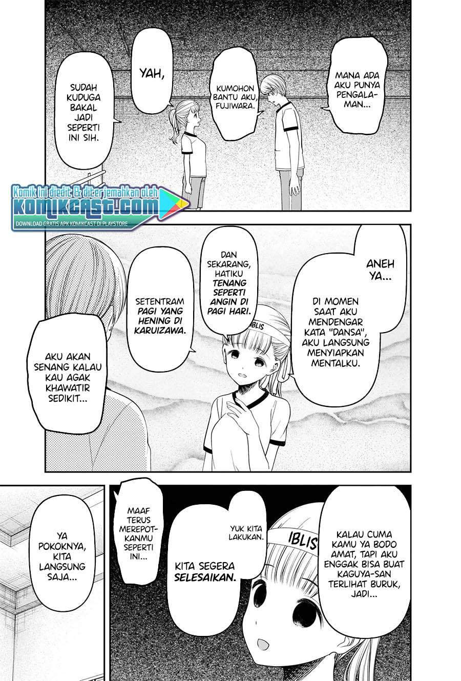 Kaguya-sama wa Kokurasetai: Tensai-tachi no Renai Zunousen Chapter 224 Gambar 6