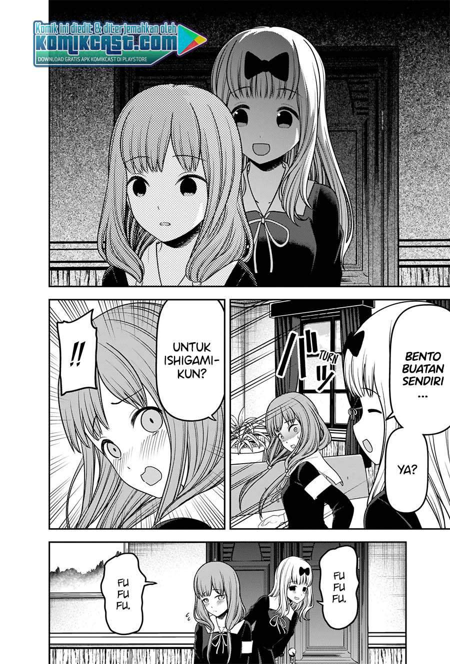 Kaguya-sama wa Kokurasetai: Tensai-tachi no Renai Zunousen Chapter 226 Gambar 8