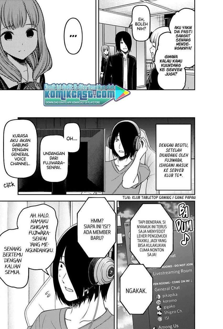 Kaguya-sama wa Kokurasetai: Tensai-tachi no Renai Zunousen Chapter 228 Gambar 10