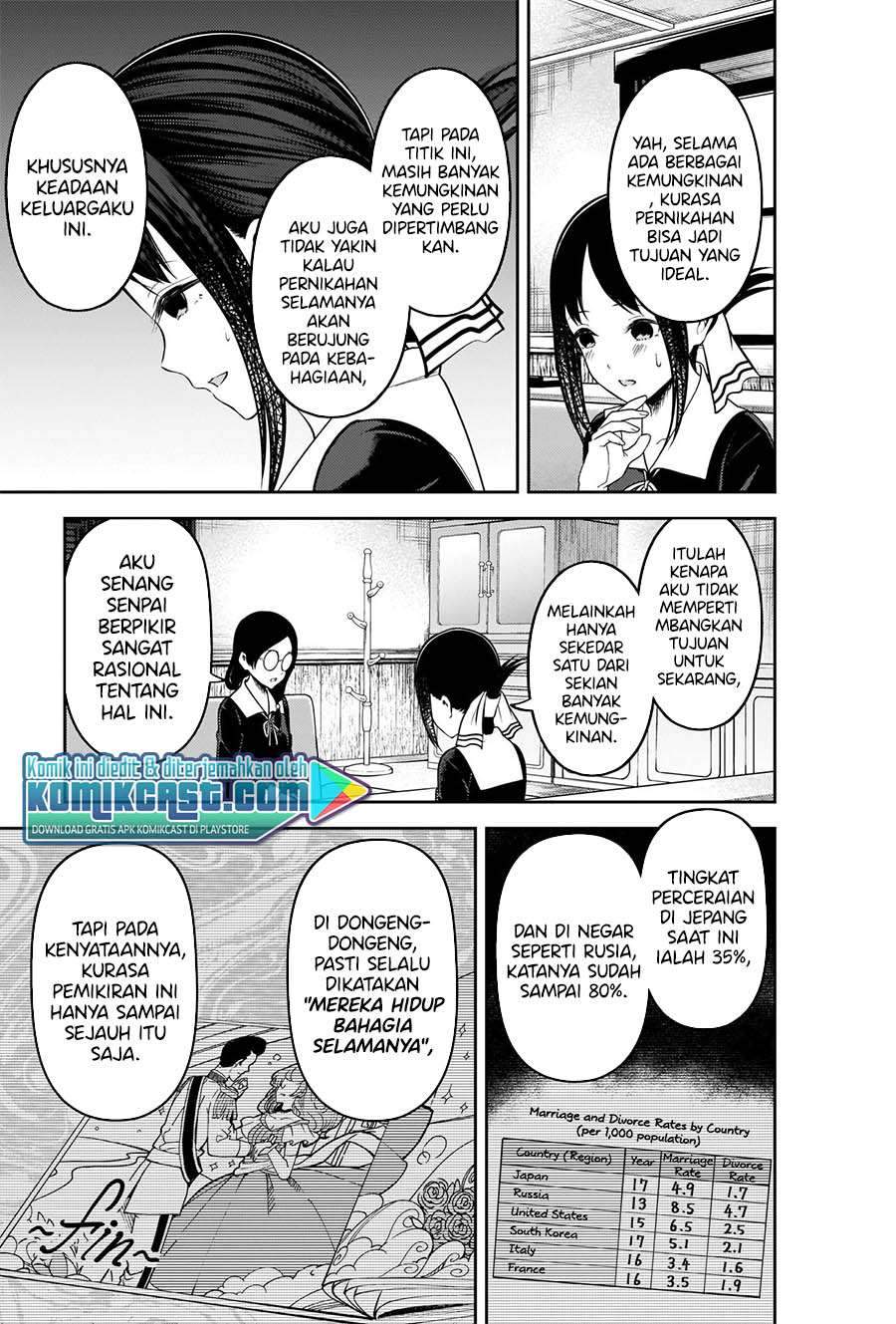 Kaguya-sama wa Kokurasetai: Tensai-tachi no Renai Zunousen Chapter 231 Gambar 6