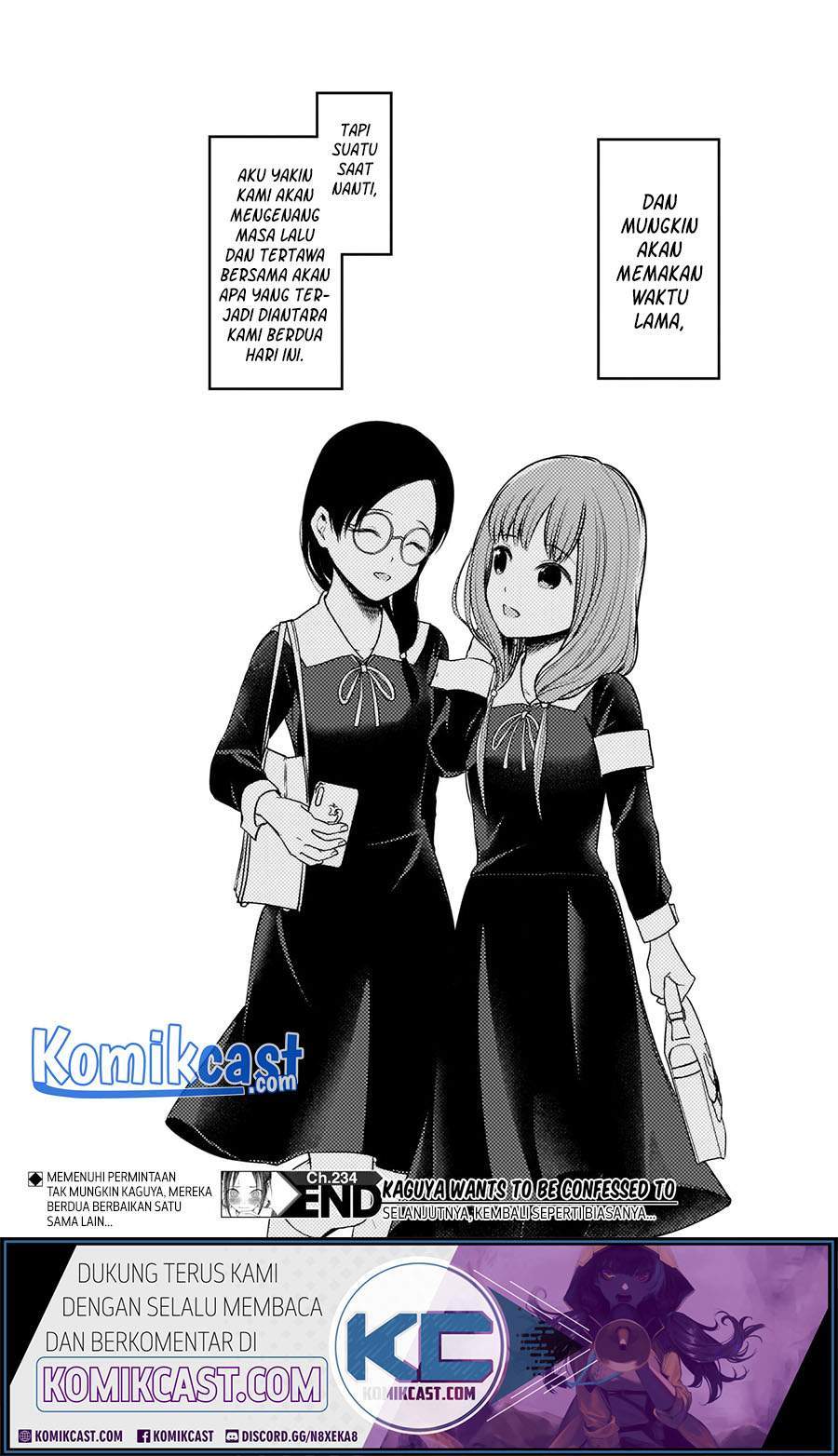 Kaguya-sama wa Kokurasetai: Tensai-tachi no Renai Zunousen Chapter 234 Gambar 19