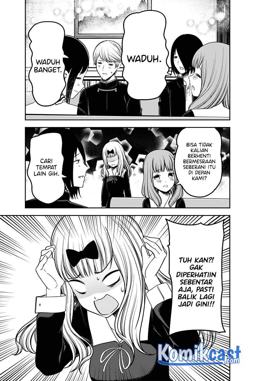 Kaguya-sama wa Kokurasetai: Tensai-tachi no Renai Zunousen Chapter 235 Gambar 8